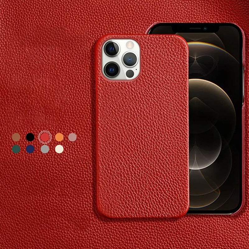 Premium Leather Case For iPhone