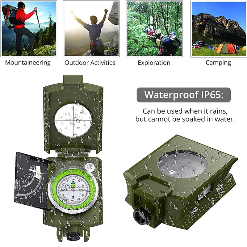 Multifunctional Military Aiming Navigation Compass