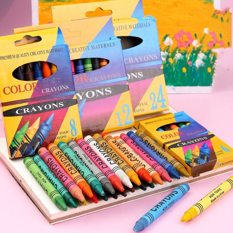 Coloring Non-Toxic Crayons