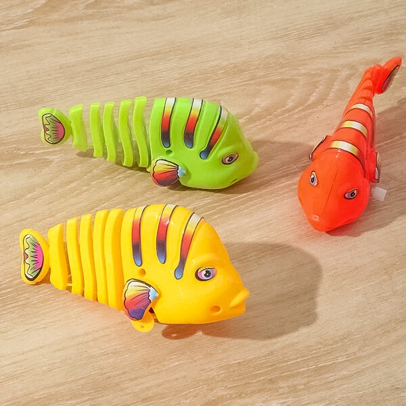 Clockwork Swinging Cartoon Fish Toys