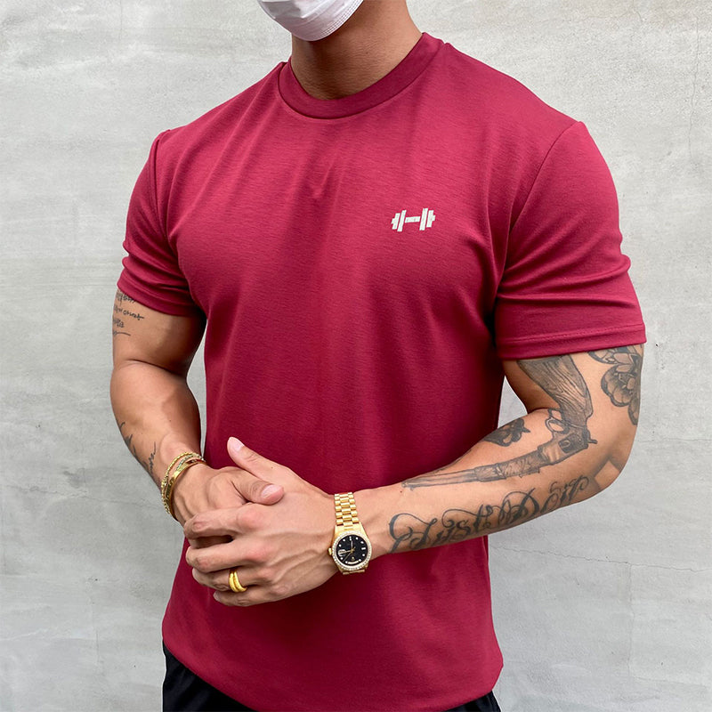 Pure Cotton Stretchy Sports T-shirt