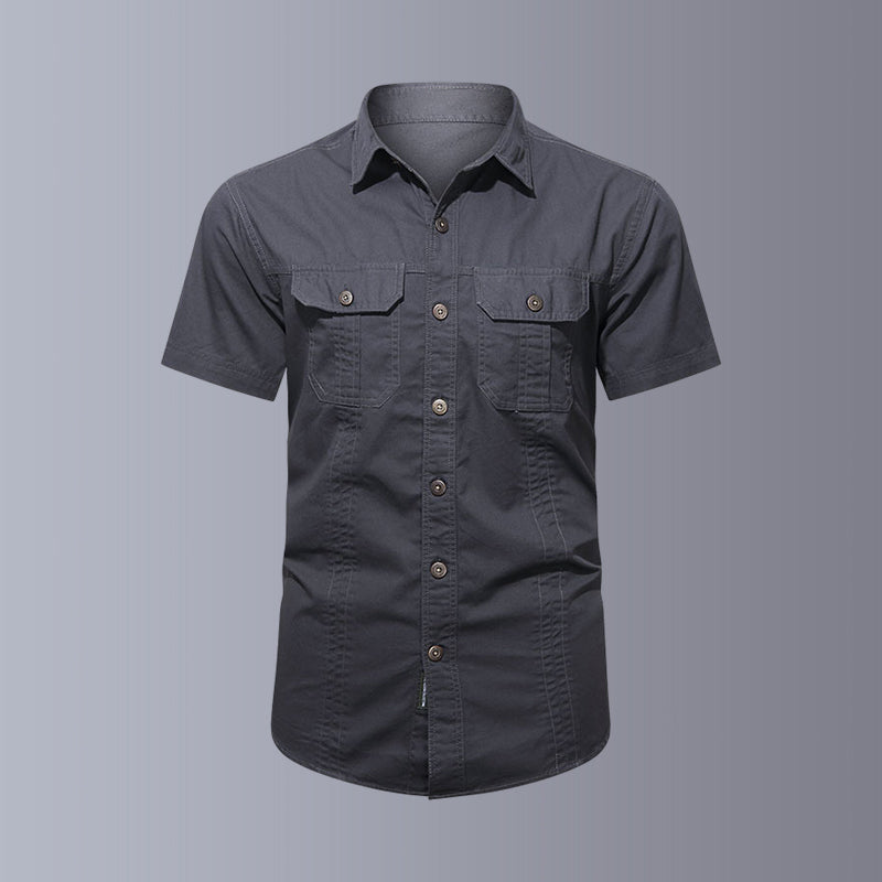 Men's Outdoor Loose Non-Iron Shirt