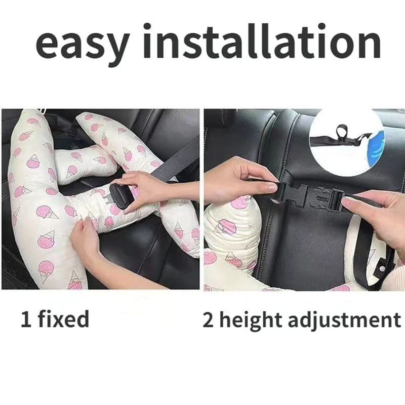 H-Shape Car Sleeping Head Support