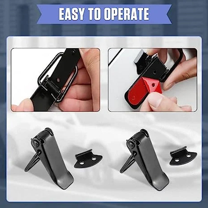 Heavy Duty Car Bumper Security Lock Clips