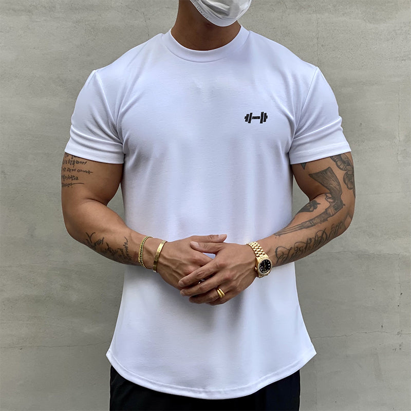 Pure Cotton Stretchy Sports T-shirt