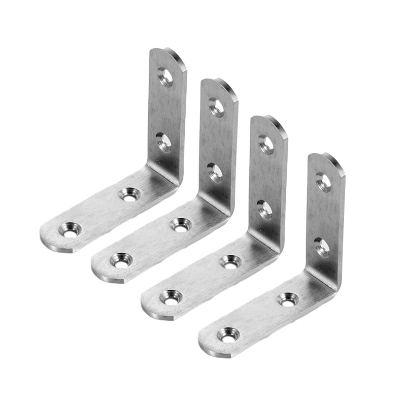 4-Pack Stainless Steel Corner Braces