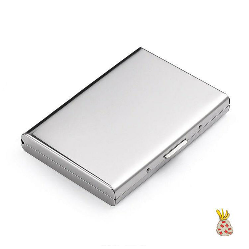 Ultra-thin Anti-theft Brush Anti-demagnetization Metal Card Case