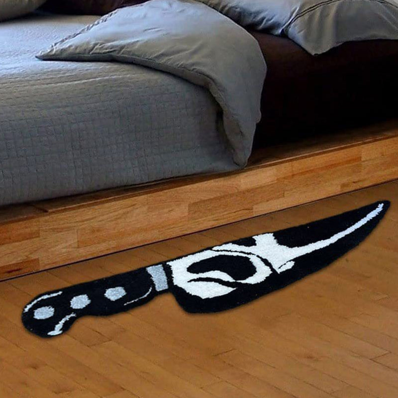 Surprisingly Skull Knife Carpet