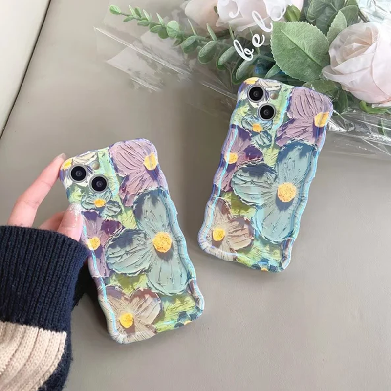 iPhone Colorful Oil Painting Exquisite Phone Case