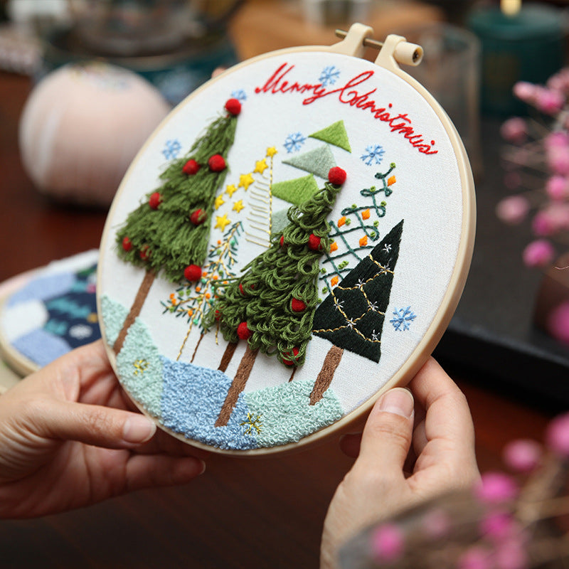 DIY Christmas Embroidery