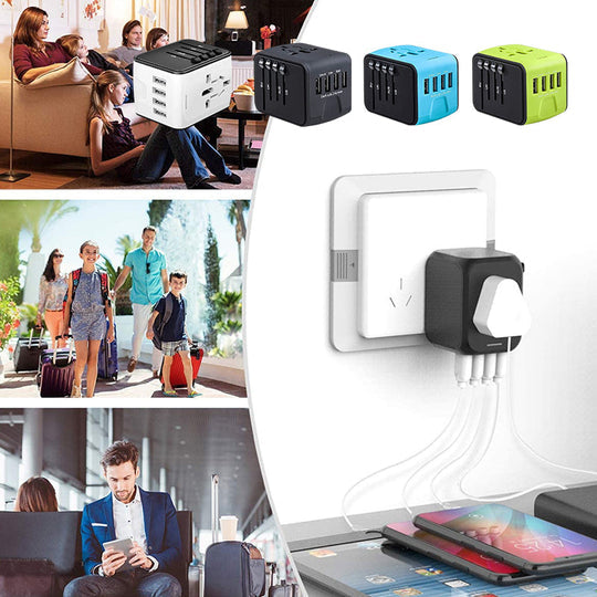 All-in-one Universal Travel Power Adapter