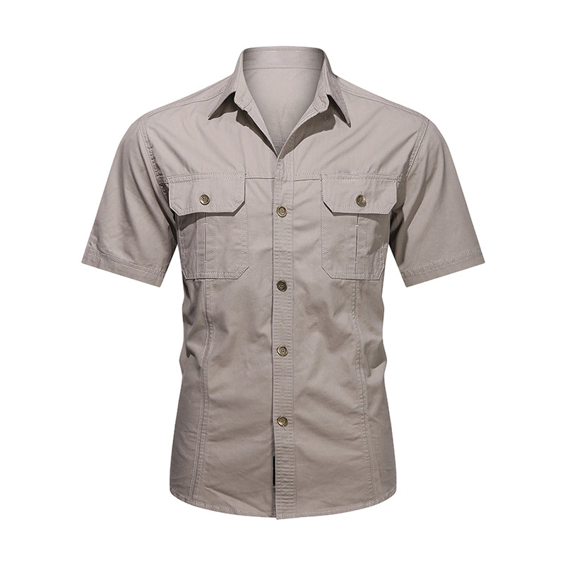 Men's Outdoor Loose Non-Iron Shirt