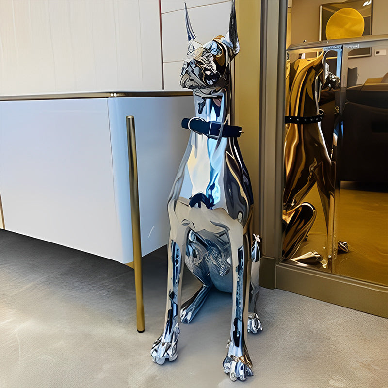 Dog Home Decoration Sculpture