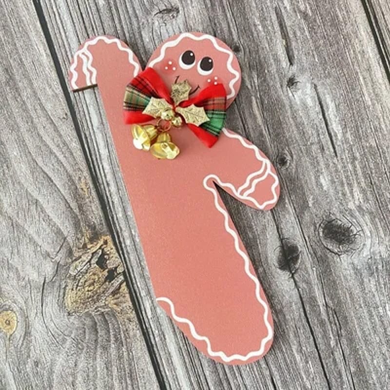 Gingerbread Man Door Frame Decoration