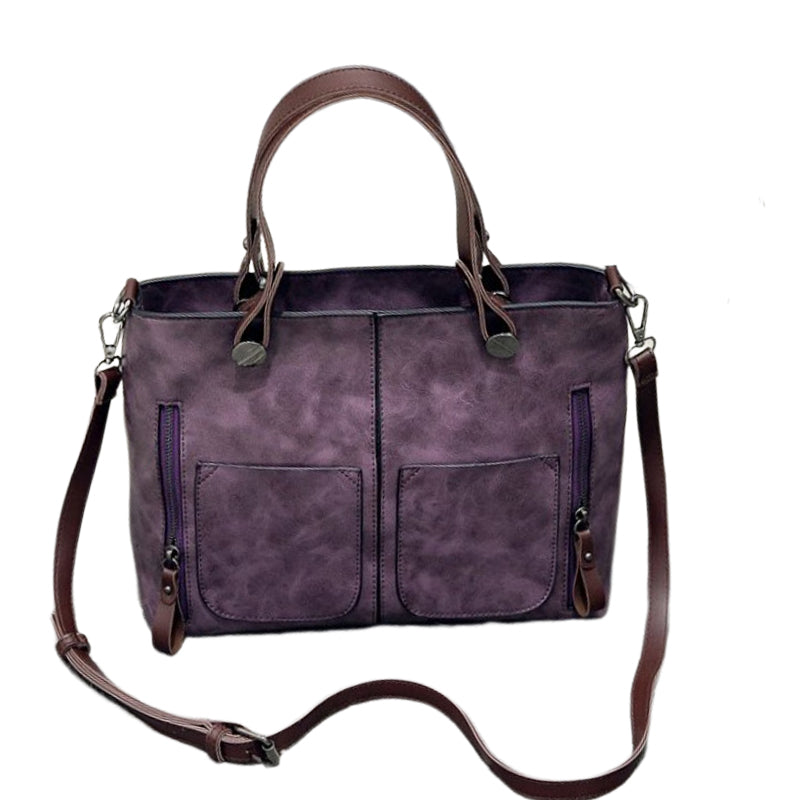 Ladies Vintage Leather Shoulder Bag