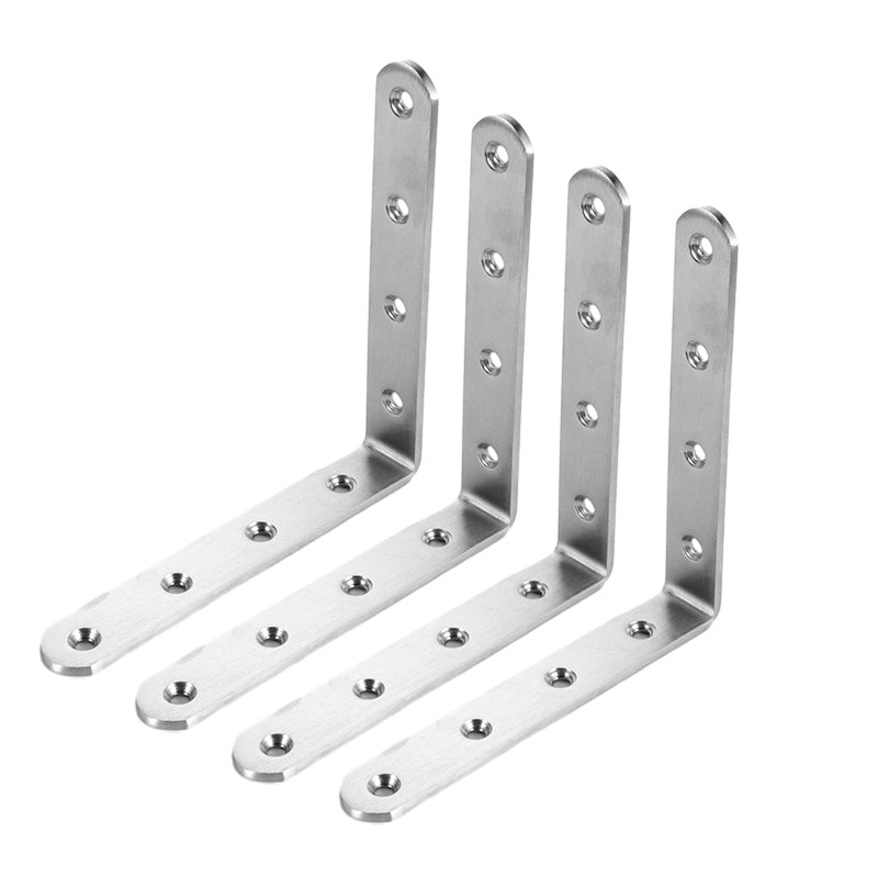 4-Pack Stainless Steel Corner Braces