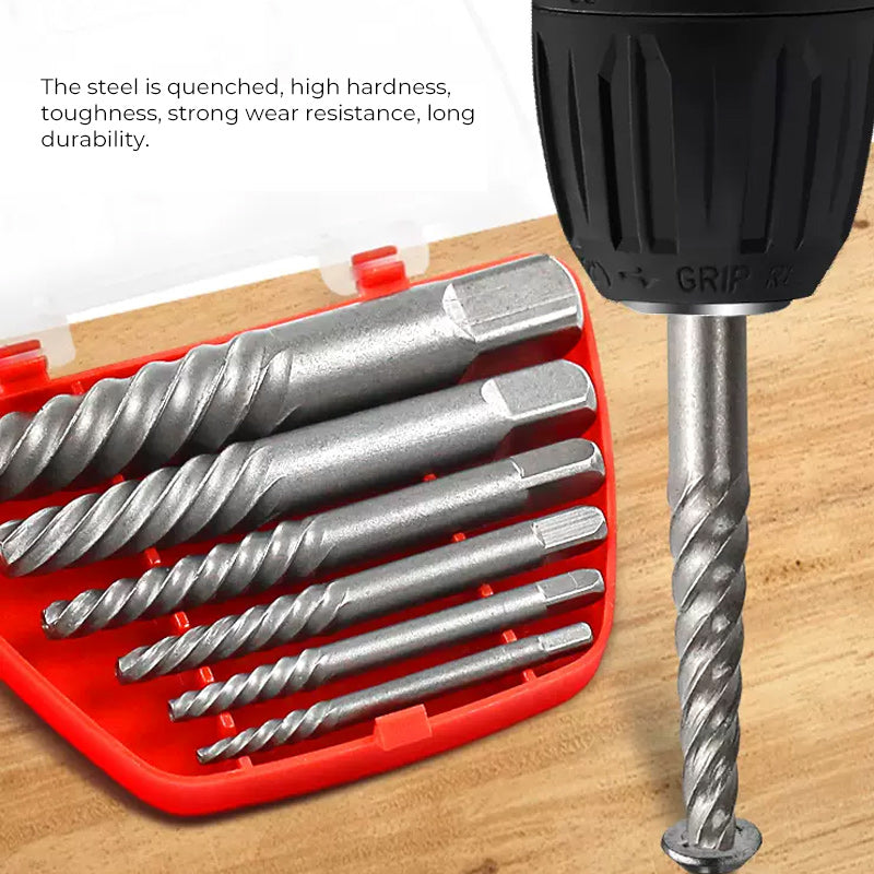 Screw Extractor Drill Bit Set (6PCS)