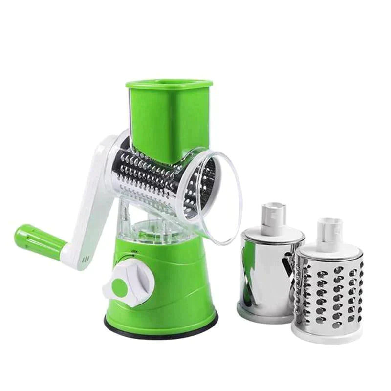 3 in 1 Rotary Cheese Grater Vegetable Slicer