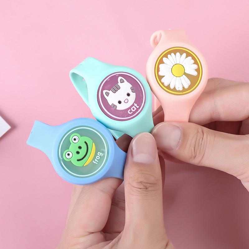 Kids Cartoon Animal Mosquito Repellent Watch