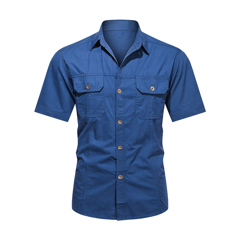 Men's Outdoor Loose Non-Iron Shirt