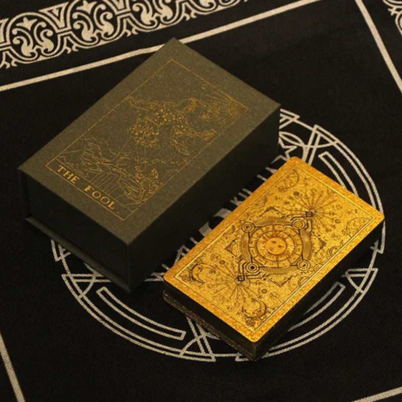 Explore the Mystical World of Tarot Gold Foil Tarot