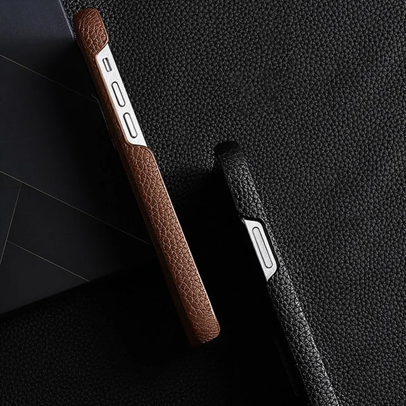 Premium Leather Case For iPhone