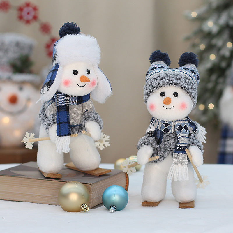 Christmas Blue New Fabric Doll