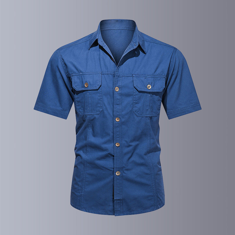 Men's Outdoor Loose Non-Iron Shirt