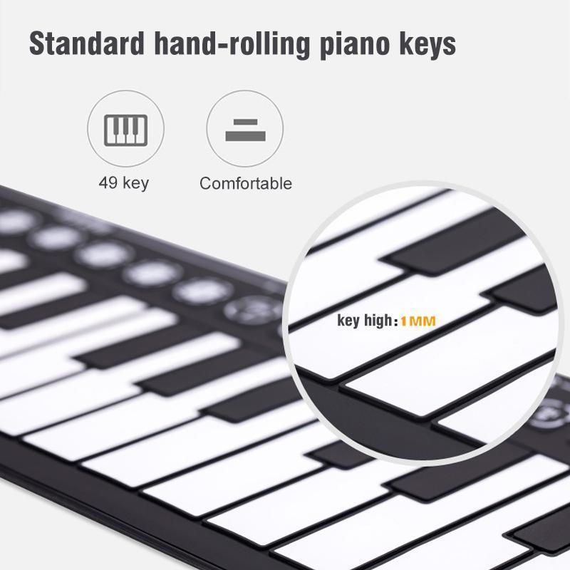 Roll-Up Digital Piano