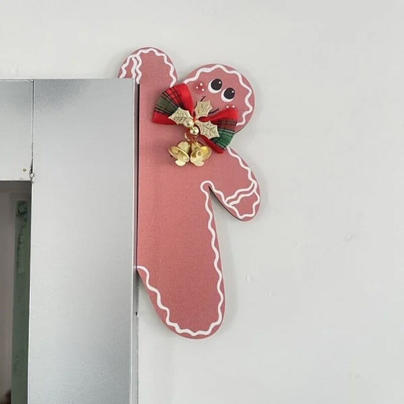 Gingerbread Man Door Frame Decoration