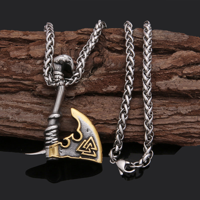 Nordic Vikings Axe Necklace