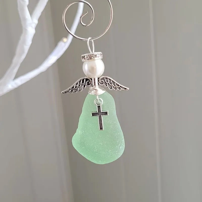 Sea Glass Angel Gift