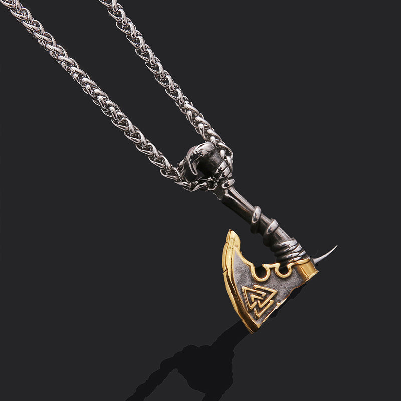 Nordic Vikings Axe Necklace