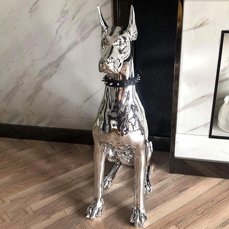 Dog Home Decoration Sculpture