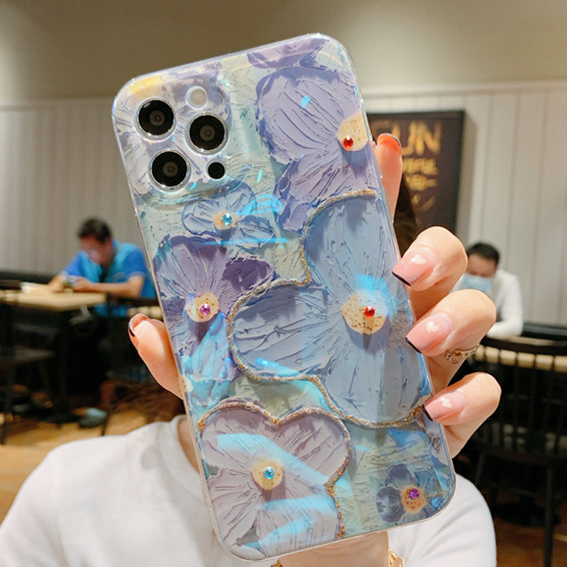 iPhone Colorful Oil Painting Exquisite Phone Case