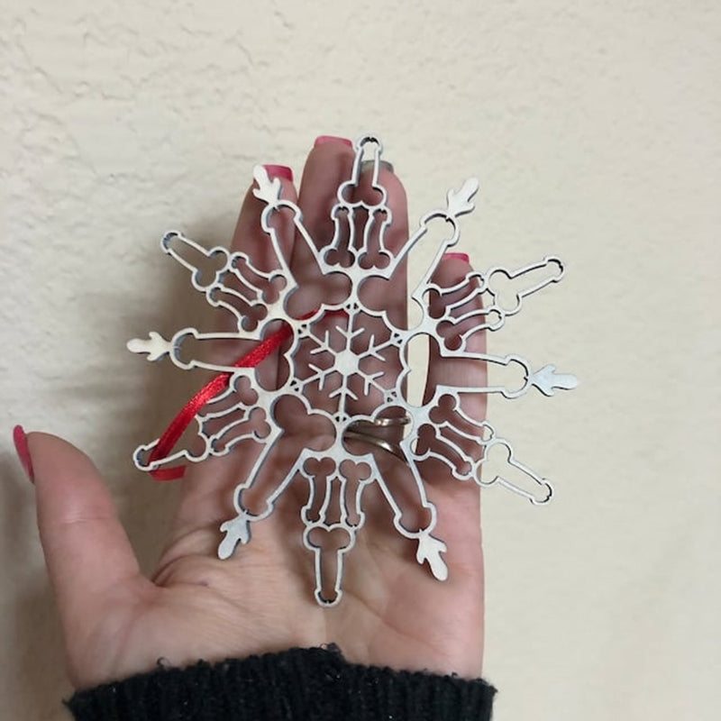 Christmas Snowflake Ornaments