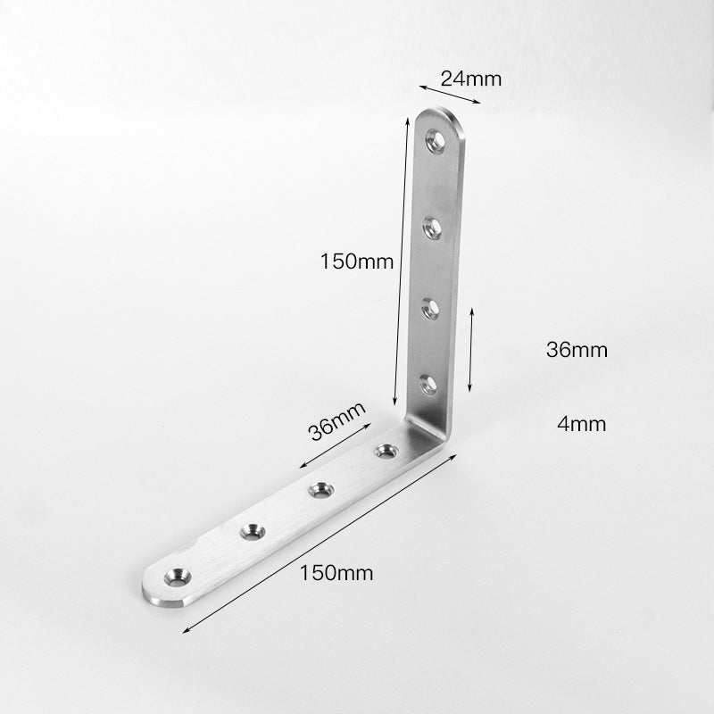 4-Pack Stainless Steel Corner Braces