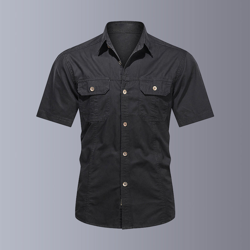 Men's Outdoor Loose Non-Iron Shirt