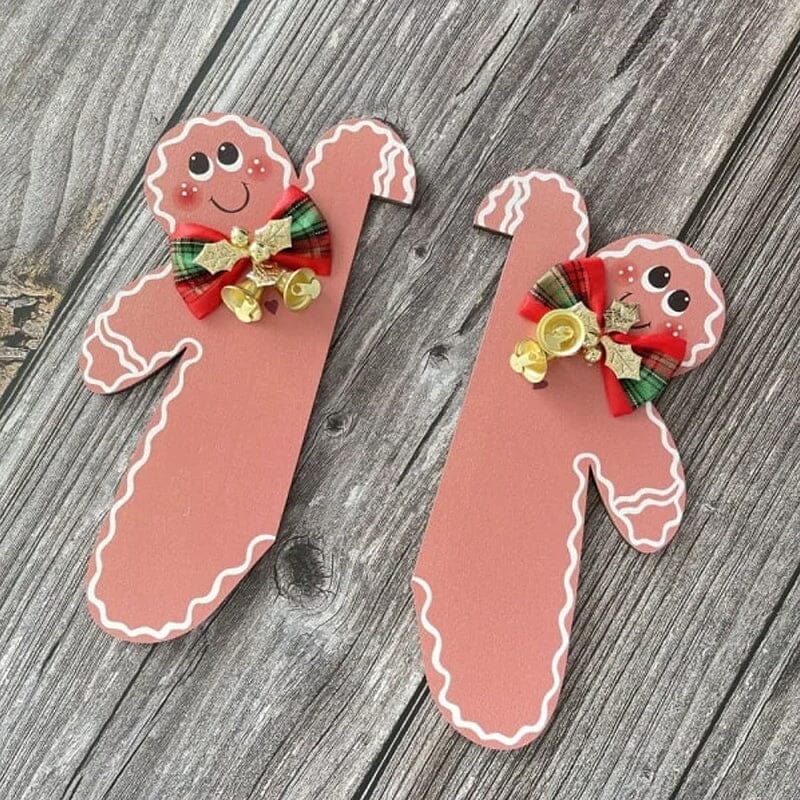 Gingerbread Man Door Frame Decoration