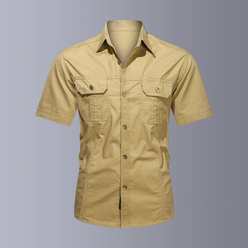 Men's Outdoor Loose Non-Iron Shirt