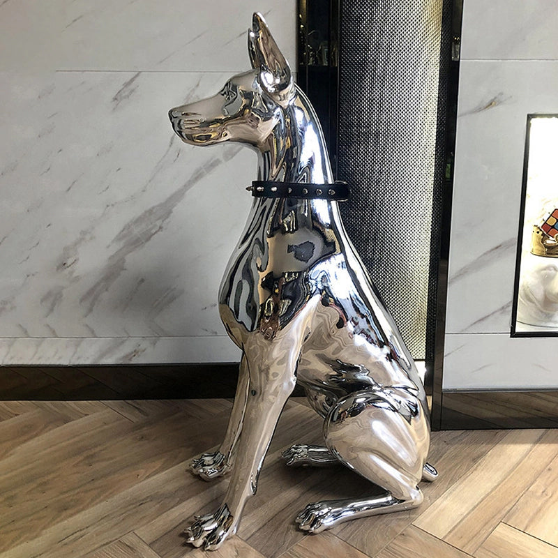 Dog Home Decoration Sculpture