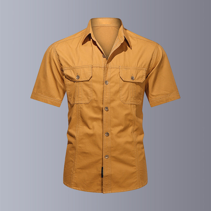 Men's Outdoor Loose Non-Iron Shirt