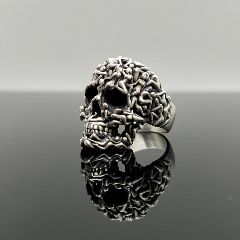 Gothic Death Skull Ring