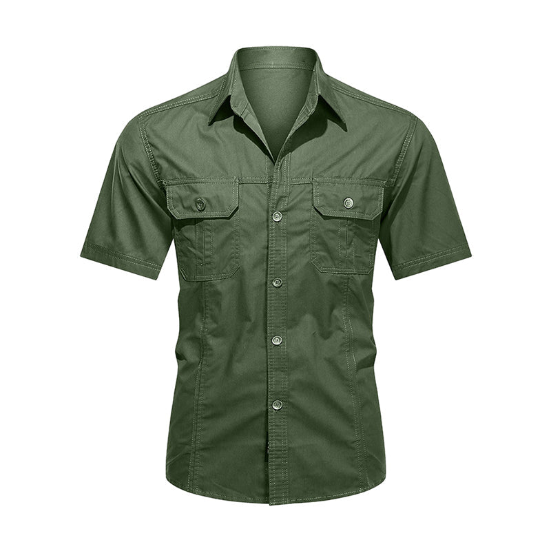 Men's Outdoor Loose Non-Iron Shirt