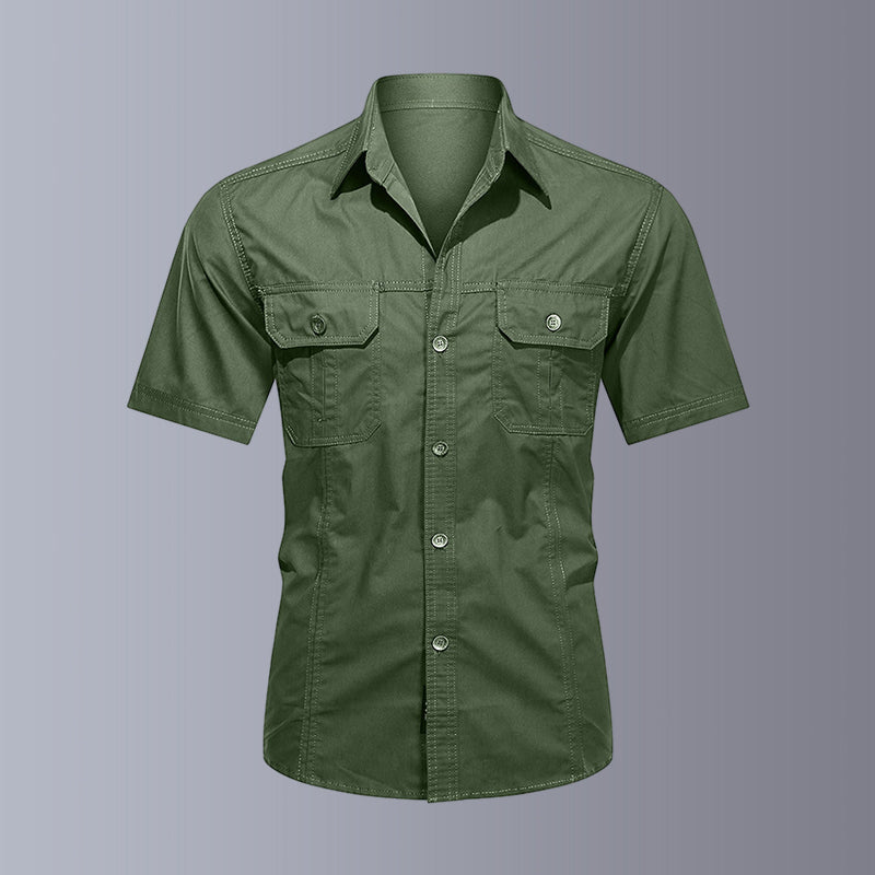 Men's Outdoor Loose Non-Iron Shirt