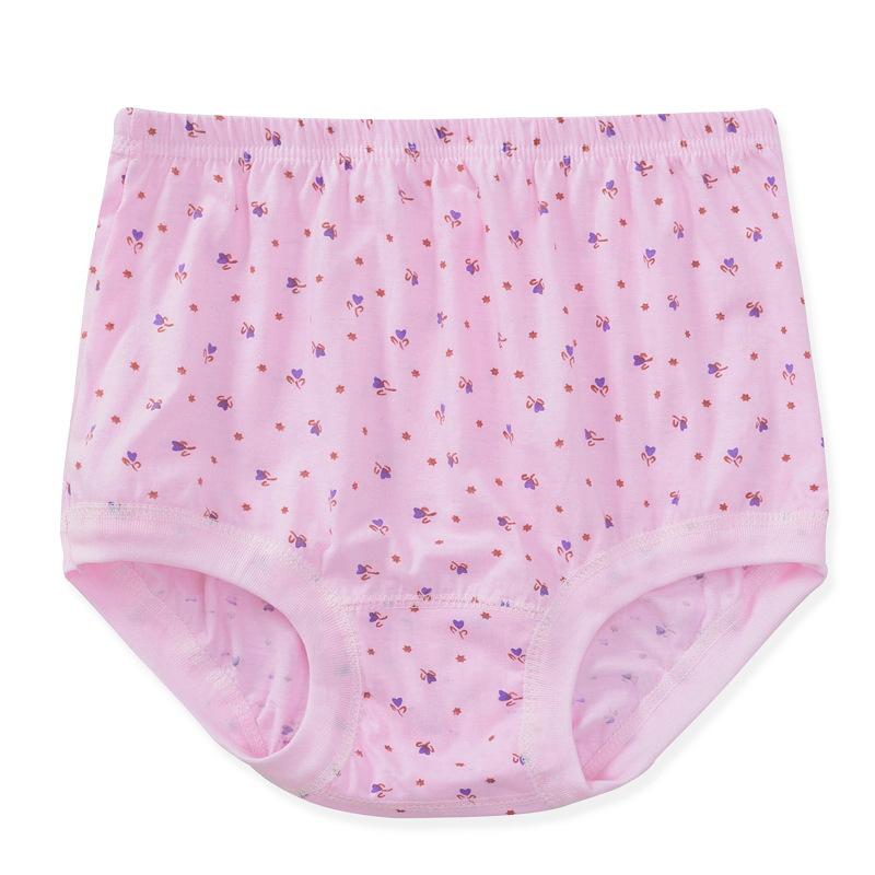 Cotton High Waist Loose Panties