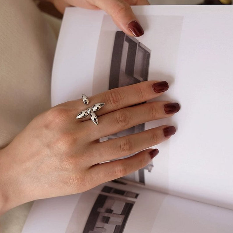 Four-Leaf Clover Ring