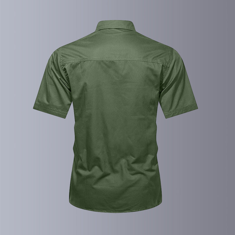 Men's Outdoor Loose Non-Iron Shirt