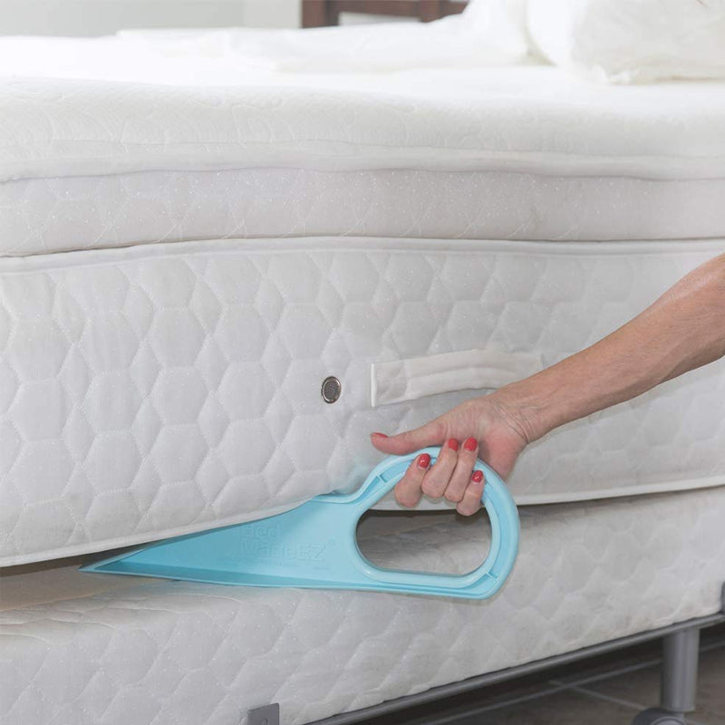 Ergonomic Mattress Wedge Elevator - Bed Making & Mattress Lifting Handy Tool Alleviate Back Pain