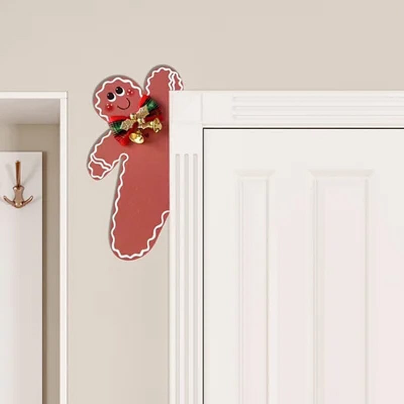 Gingerbread Man Door Frame Decoration